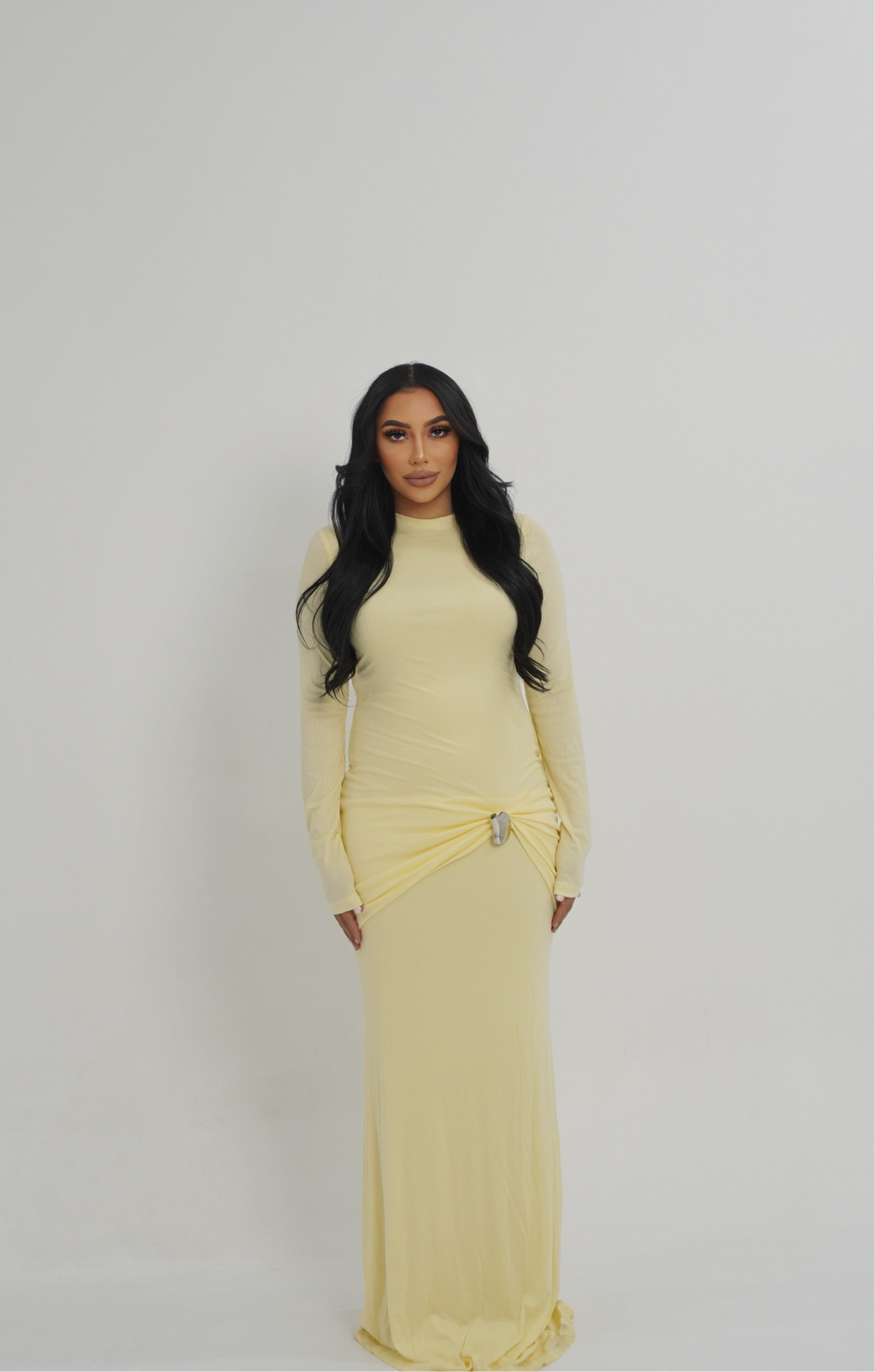FLEUR JAUNE DRESS