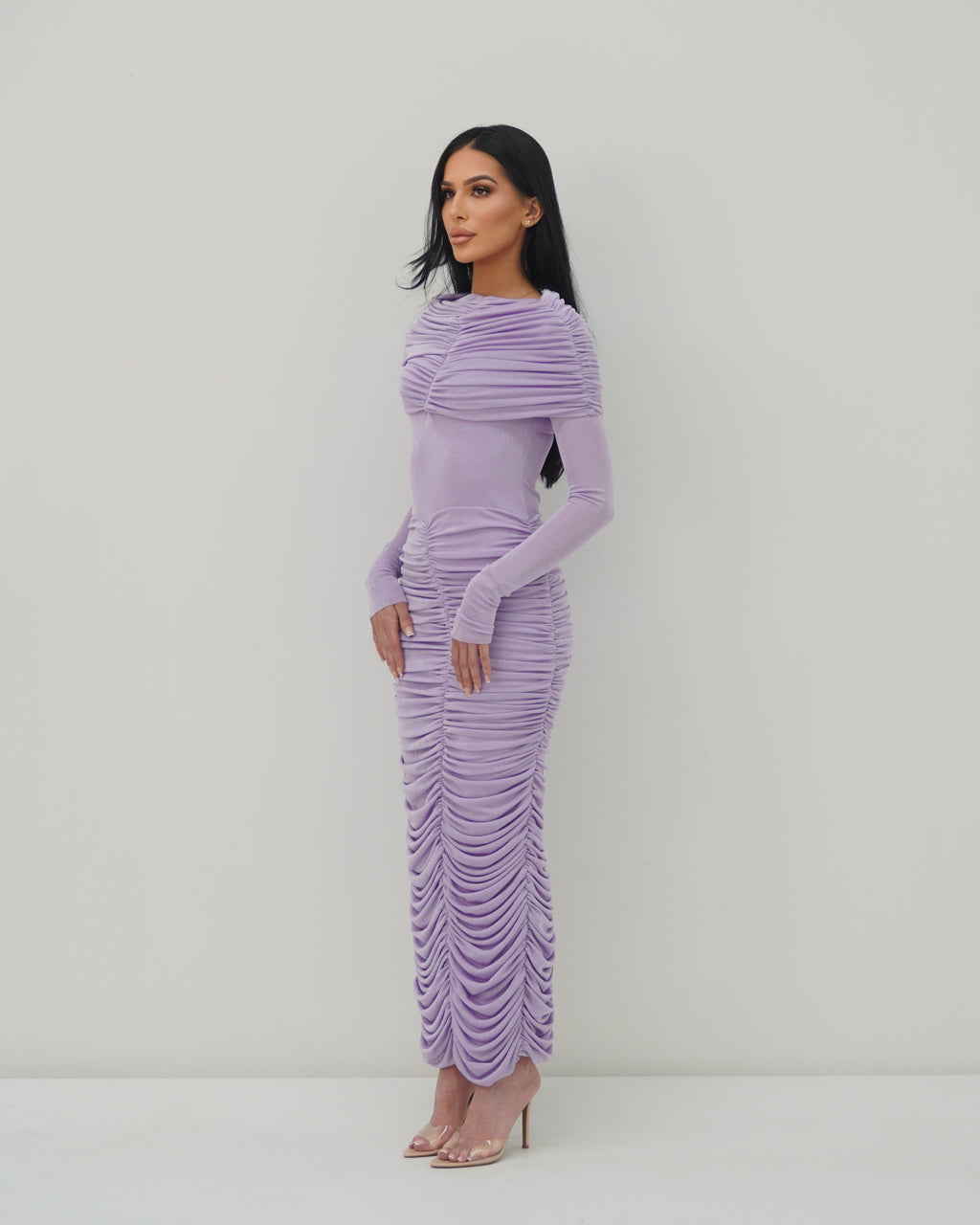 SOFIA DRESS - LILAC