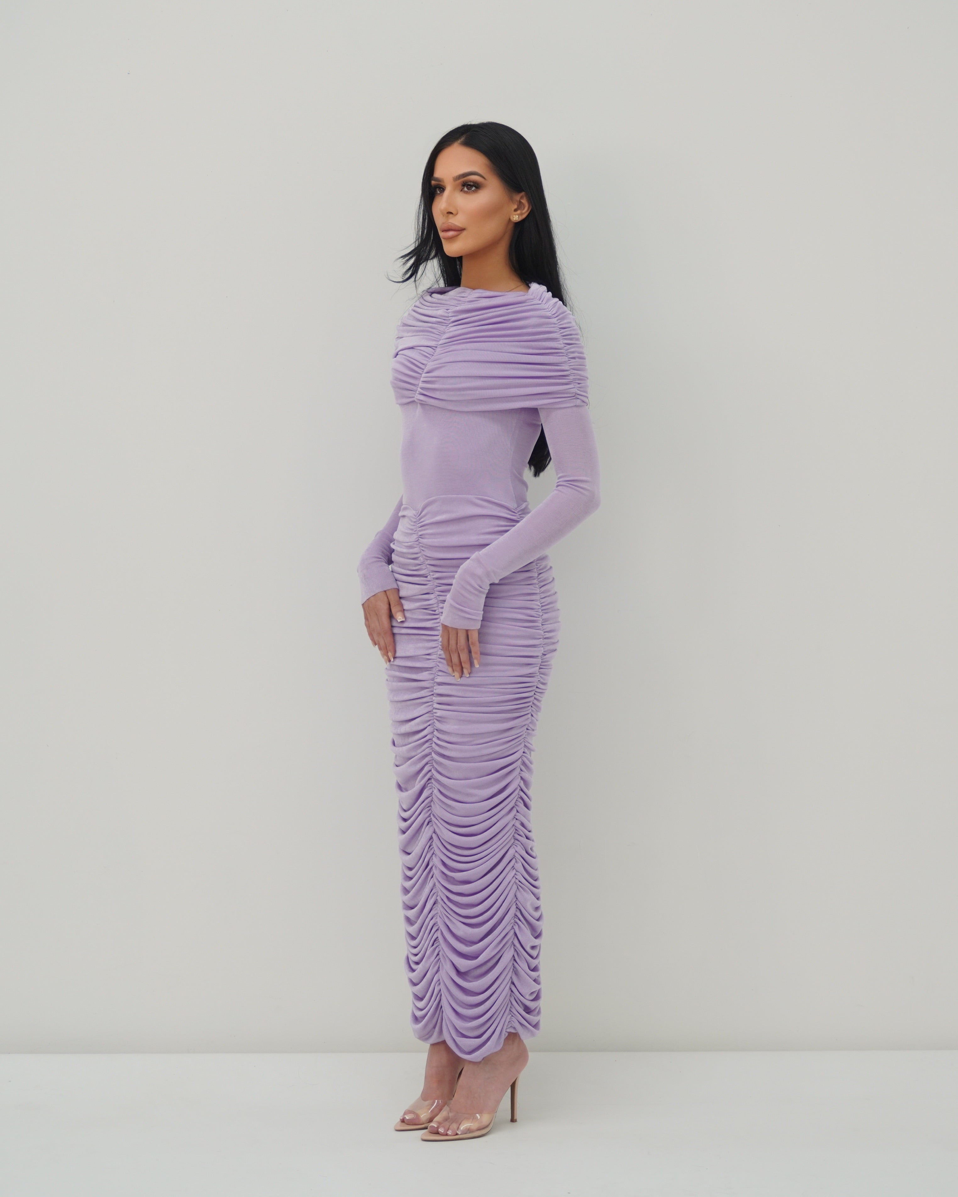 SOFIA DRESS - LILAC