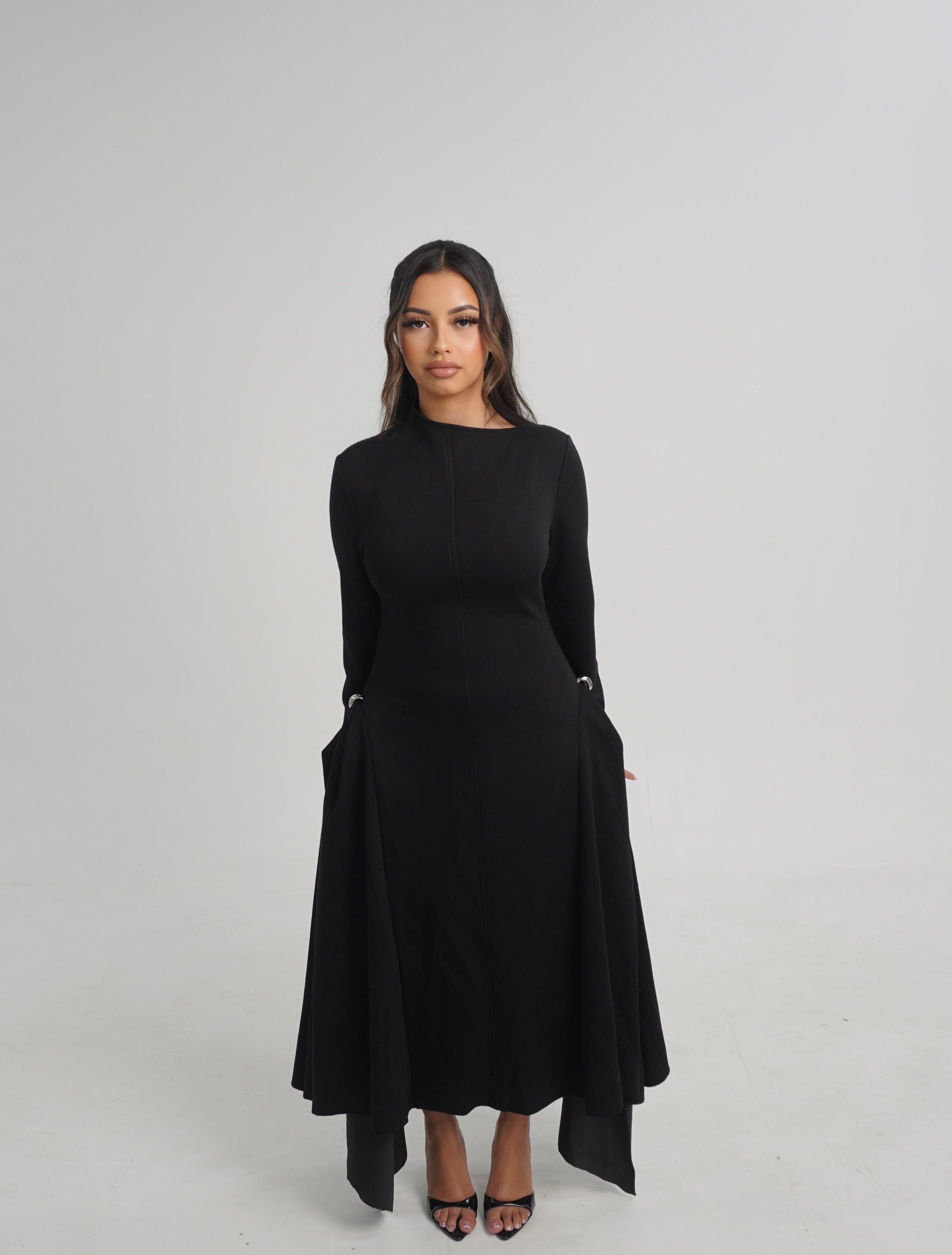 VALENTINA DRESS - BLACK