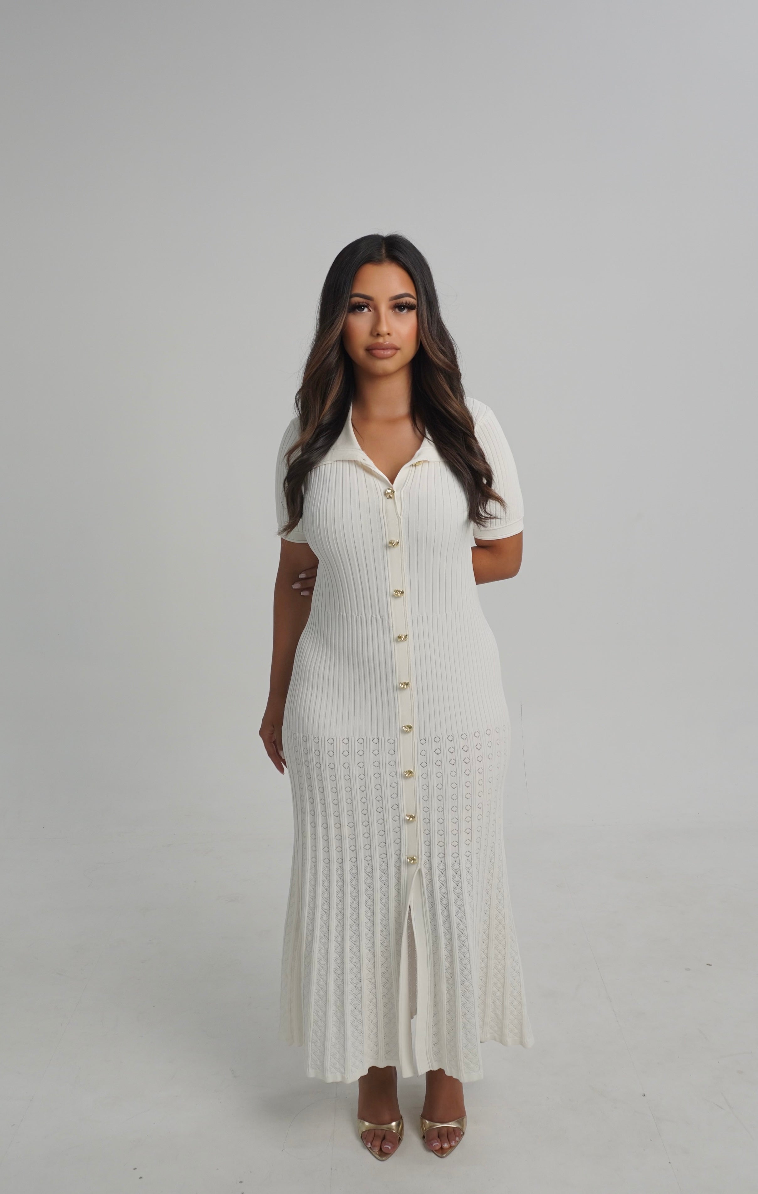 ARABELLA DRESS WHITE - PREORDER