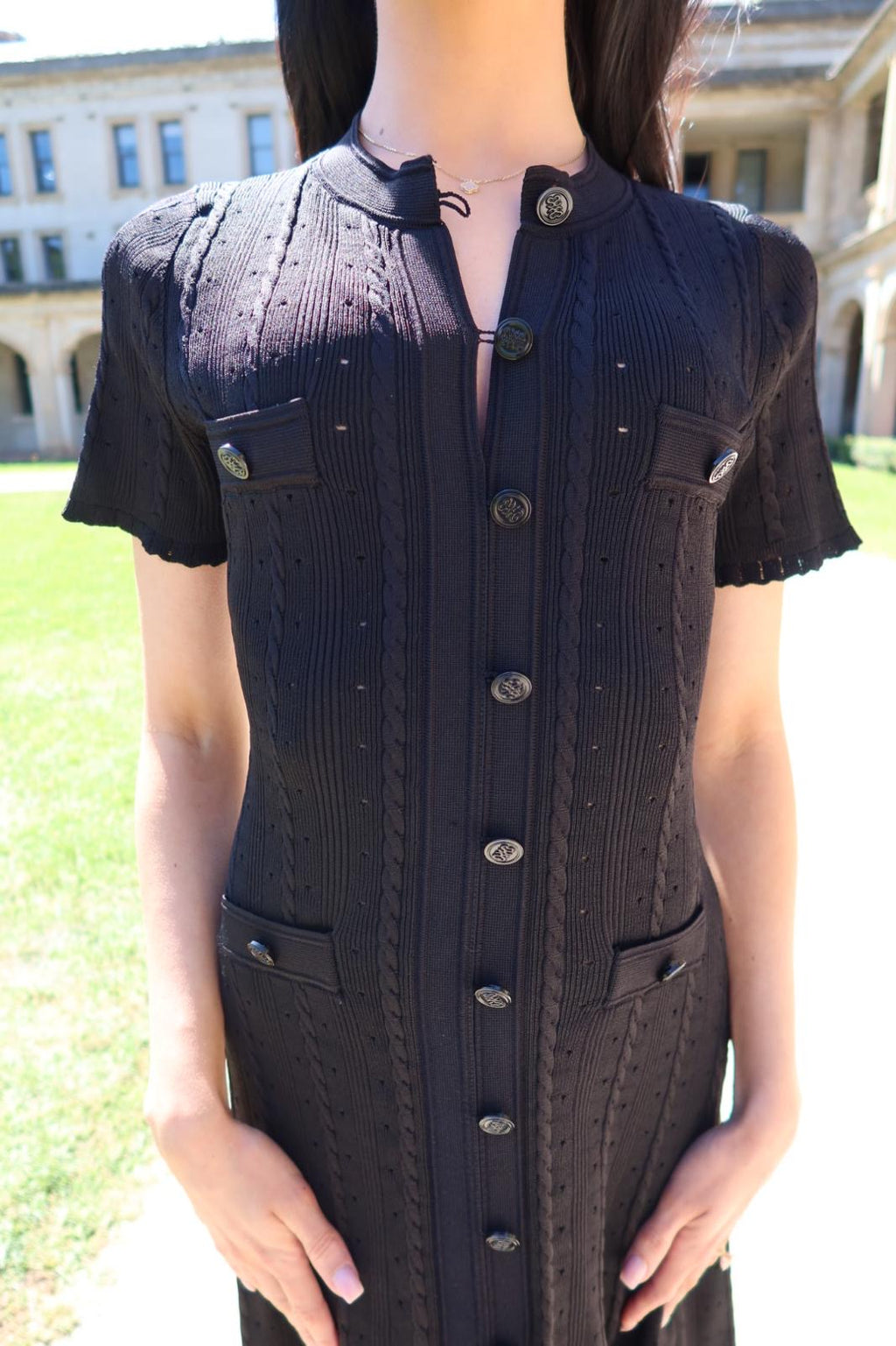ELEANOR DRESS - BLACK