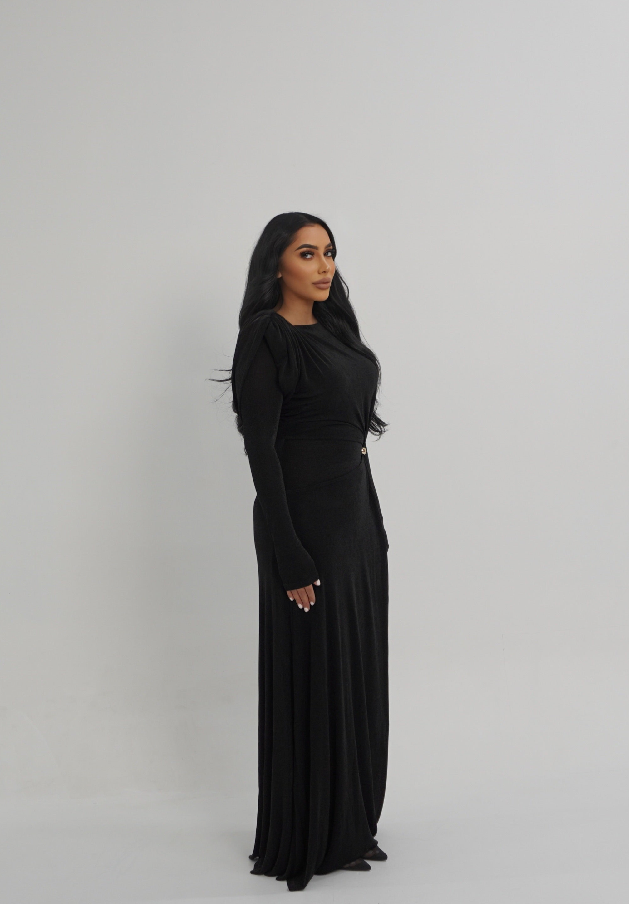 MARYAM DRESS - BLACK
