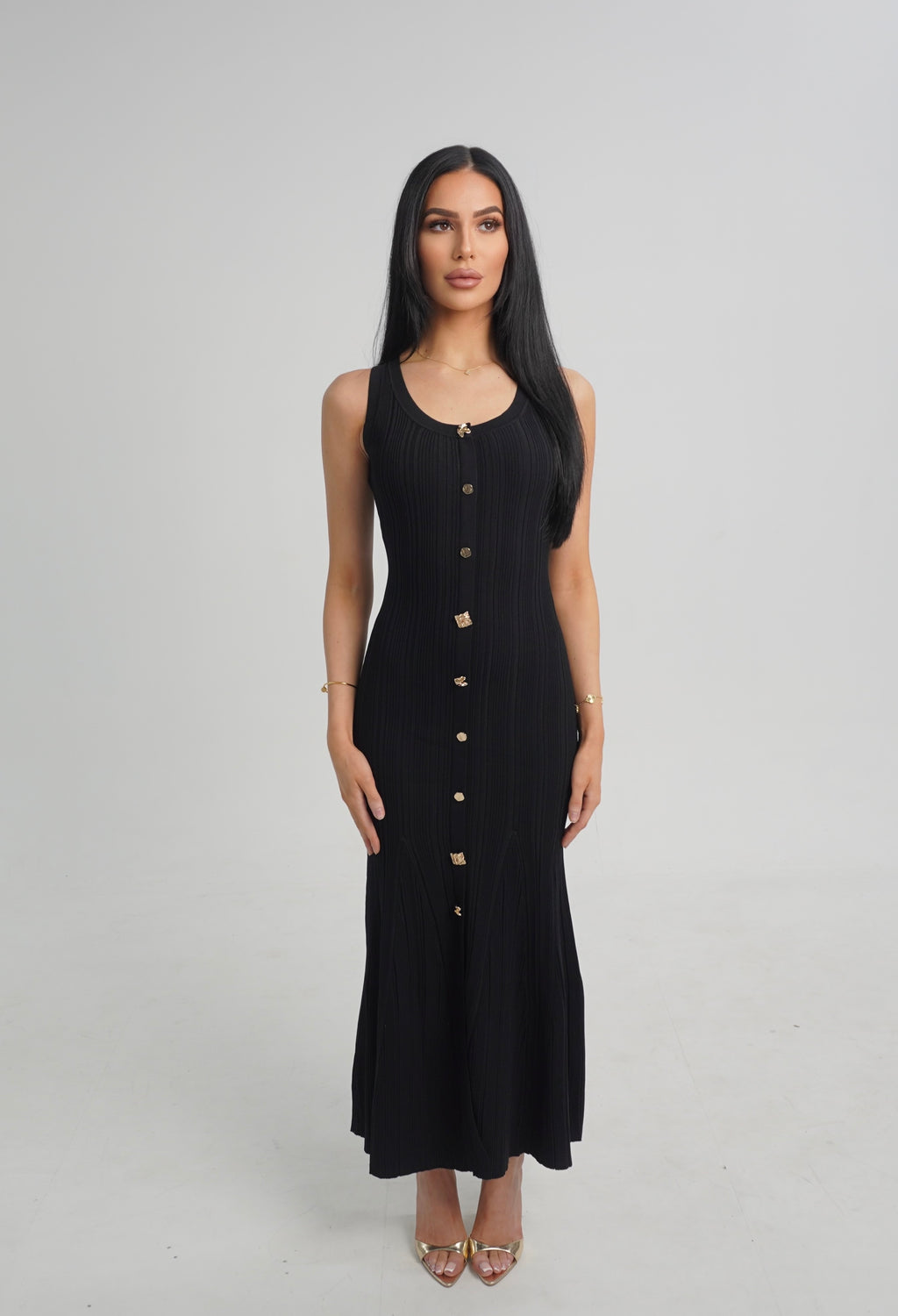 KRISTEN DRESS - BLACK