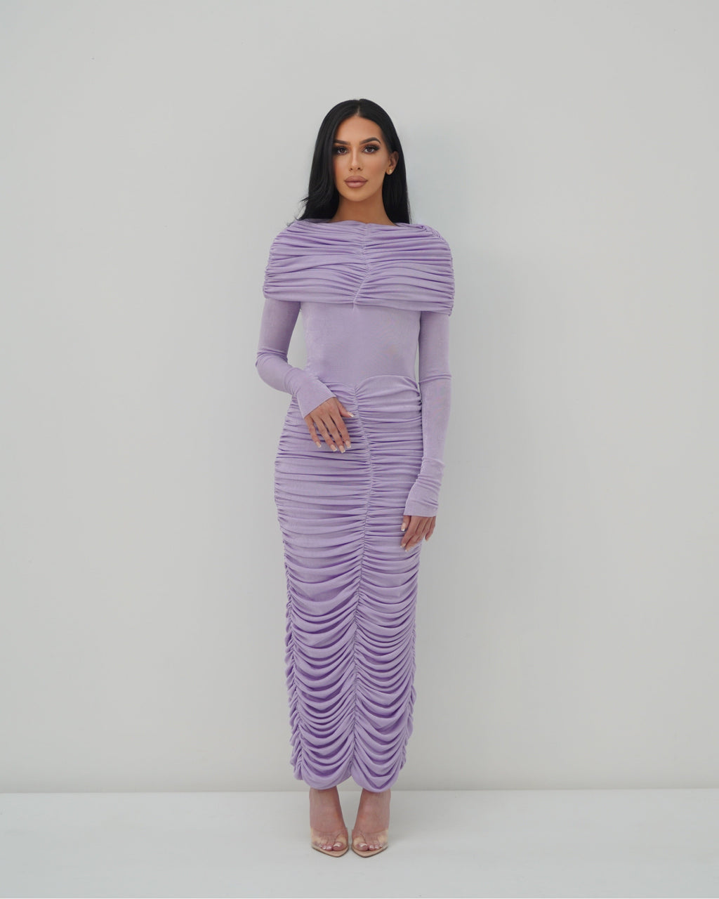 SOFIA DRESS - LILAC