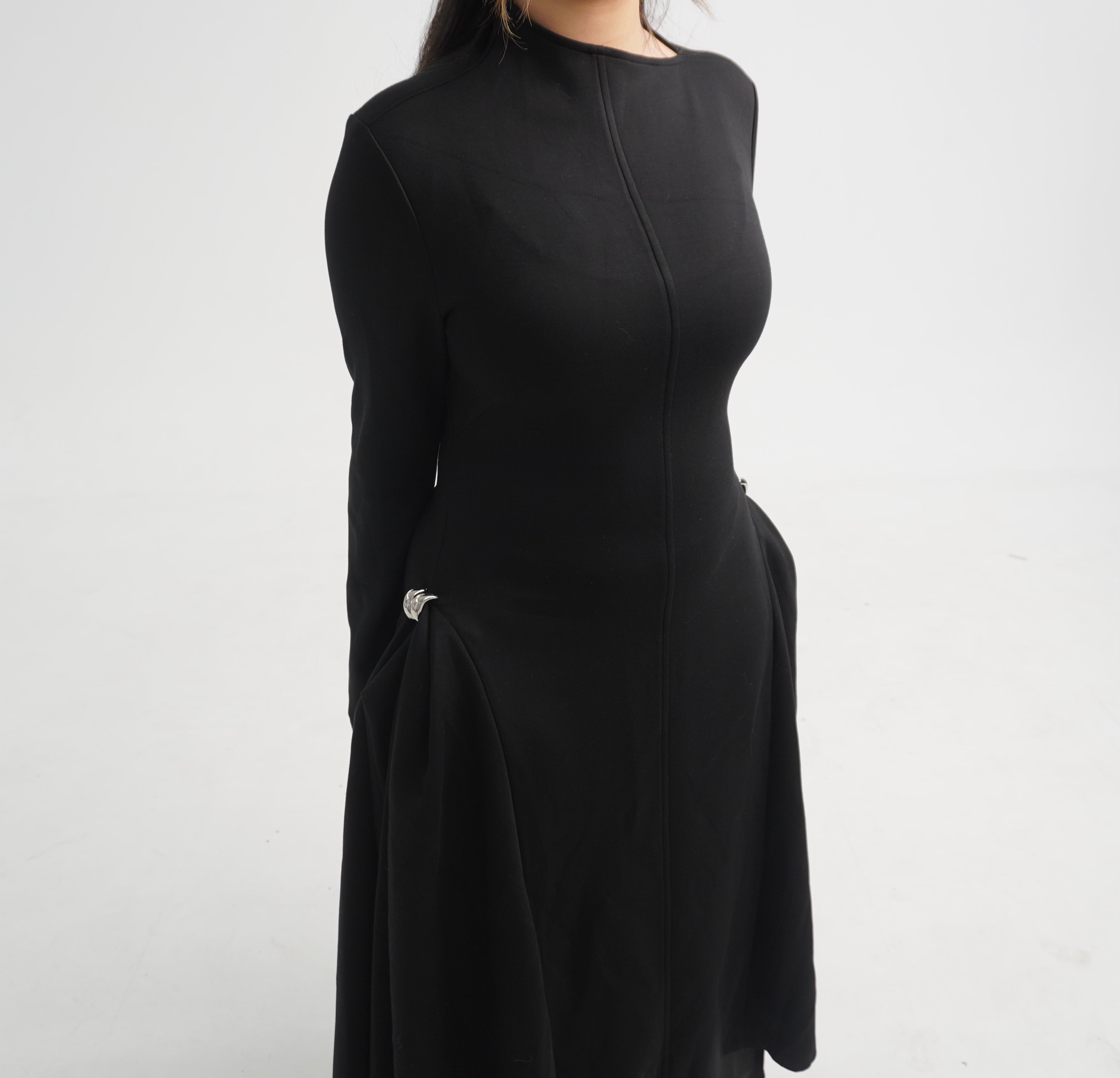 VALENTINA DRESS - BLACK